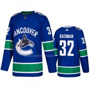 Maglia Hockey Vancouver Canucks Richard Bachman Home Blu