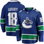 Maglia Hockey Vancouver Canucks Sam Lafferty Home Premier Breakaway Blu