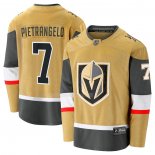 Maglia Hockey Vegas Golden Knights Alex Pietrangelo Alternato Premier Breakaway Or