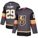 Maglia Hockey Vegas Golden Knights Marc Andre Fleury Autentico Gris