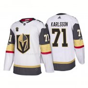 Maglia Hockey Vegas Golden Knights William Karlsson Away 2018 Bianco