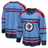 Maglia Hockey Vegas Winnipeg Jets Anniversario Premier Breakaway Blu
