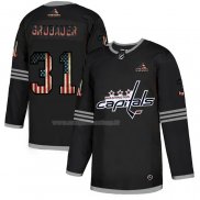 Maglia Hockey Washington Capitals Grubauer 2020 USA Flag Nero