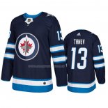 Maglia Hockey Winnipeg Jets Brandon Tanev Home Autentico Blu