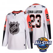 Maglia Hockey 2018 All Star Arizona Coyotes Arizona Oliver Ekman Larsson Autentico Bianco
