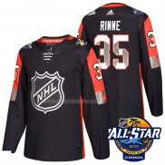 Maglia Hockey 2018 All Star Nashville Predators Pekka Rinne Autentico Nero