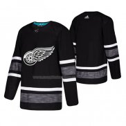 Maglia Hockey 2019 All Star Detroit Red Wings Blank Nero