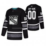 Maglia Hockey 2019 All Star New York Rangers Personalizzate Nero2