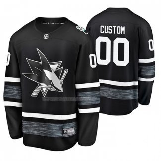 Maglia Hockey 2019 All Star San Jose Sharks Personalizzate Nero