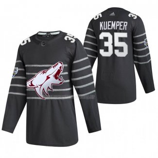 Maglia Hockey 2020 All Star Arizona Coyotes Kuemper Autentico Gris