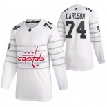 Maglia Hockey 2020 All Star Washington Capitals John Carlson Autentico Bianco