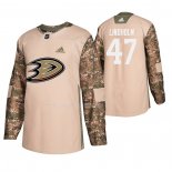Maglia Hockey Anaheim Ducks Hampus Lindholm Veterans Day Camuffamento