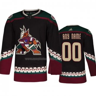 Maglia Hockey Arizona Coyotes Personalizzate Alternato Nero