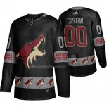 Maglia Hockey Arizona Coyotes Personalizzate Breakaway Nero