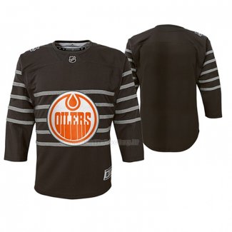 Maglia Hockey Bambino 2020 All Star Edmonton Oilers Premier Gris