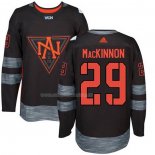 Maglia Hockey Bambino America del Norte Nathan Mackinnon Premier 2016 World Cup Nero
