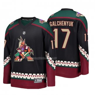 Maglia Hockey Bambino Arizona Coyotes Alex Galchenyuk Alternato Breakaway Nero