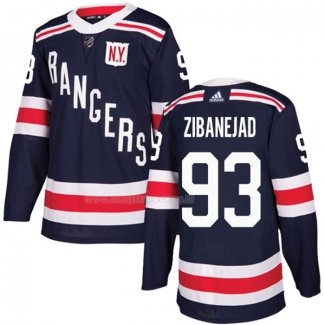 Maglia Hockey Bambino New York Rangers Mika Zibanejad Autentico 2018 Winter Classic Blu