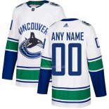 Maglia Hockey Bambino Vancouver Canucks Personalizzate Away Bianco