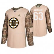 Maglia Hockey Boston Bruins Brad Marchand Veterans Day Camuffamento
