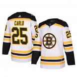 Maglia Hockey Boston Bruins Brandon Carlo Autentico Away Bianco