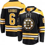 Maglia Hockey Boston Bruins Mason Lohrei Home Premier Breakaway Nero