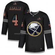 Maglia Hockey Buffalo Sabres Josh Gorges 2020 USA Flag Nero