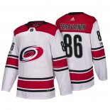 Maglia Hockey Carolina Hurricanes Teuvo Teravainen New Season Team Road 2018 Bianco