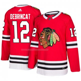 Maglia Hockey Chicago Blackhawks Alex Debrincat Home Rosso