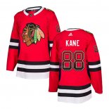 Maglia Hockey Chicago Blackhawks Patrick Kane Drift Fashion Rosso