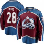Maglia Hockey Colorado Avalanche Miles Wood Home Breakaway Maroon