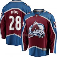 Maglia Hockey Colorado Avalanche Miles Wood Home Breakaway Maroon