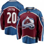 Maglia Hockey Colorado Avalanche Ross Colton Home Breakaway Maroon