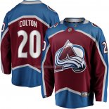 Maglia Hockey Colorado Avalanche Ross Colton Home Breakaway Maroon