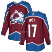 Maglia Hockey Colorado Avalanche Tyson Jost Home Autentico Rosso
