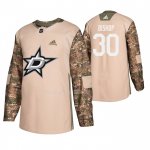Maglia Hockey Dallas Stars Ben Bishop Veterans Day Camuffamento