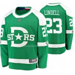 Maglia Hockey Dallas Stars Esa Lindell Breakaway Giocatore 2020 Winter Classic Verde