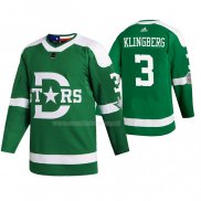 Maglia Hockey Dallas Stars John Klingberg 2020 Winter Classic Verde