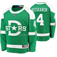 Maglia Hockey Dallas Stars Miro Heiskanen Breakaway Giocatore 2020 Winter Classic Verde