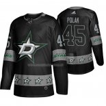 Maglia Hockey Dallas Stars Roman Polak Breakaway Nero