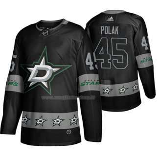 Maglia Hockey Dallas Stars Roman Polak Breakaway Nero