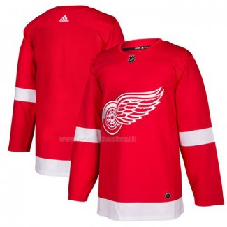 Maglia Hockey Detroit Red Wings Blank Home Autentico Rosso