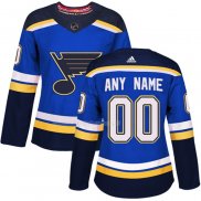Maglia Hockey Donna St. Louis Blues Personalizzate Home Blu