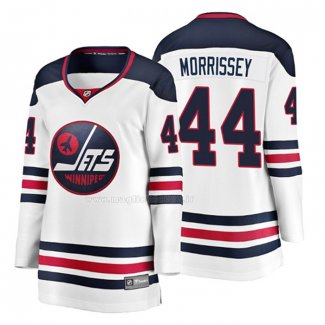 Maglia Hockey Donna Winnipeg Jets Josh Morrissey Heritage Breakaway Bianco