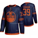 Maglia Hockey Edmonton Oilers Alex Chiasson Autentico Alternato Blu