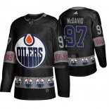 Maglia Hockey Edmonton Oilers Connor Mcdavid Breakaway Nero
