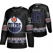 Maglia Hockey Edmonton Oilers Connor Mcdavid Breakaway Nero