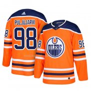 Maglia Hockey Edmonton Oilers Jesse Puljujarvi Home Arancione