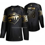 Maglia Hockey Golden Edition Minnesota Wild Ryan Hartman Autentico Nero