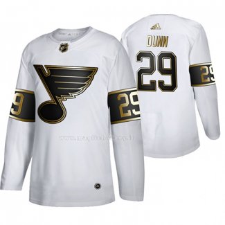 Maglia Hockey Golden Edition St. Louis Blues Vince Dunn Autentico Bianco